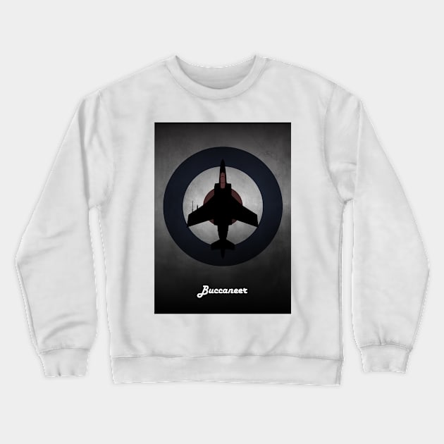 Blackburn Buccaneer RAF Crewneck Sweatshirt by aviationart